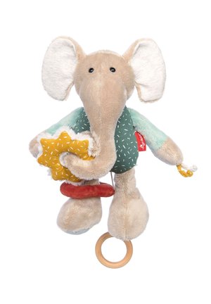 AKTIV-ELEFANT-THE SUNSHINE COLLECTION - Peluche - mint/grau