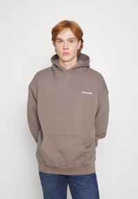 Pegador LOGO OVERSIZED HOODIE UNISEX - Camisola - washed earth