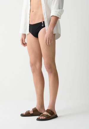 STRETCH - Costume da bagno a slip - black
