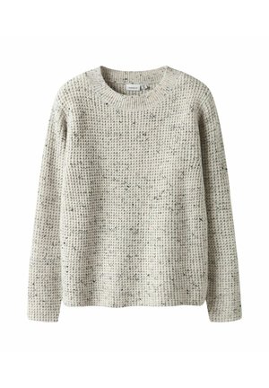 LOOSE FIT - Strickpullover - cloud dancer