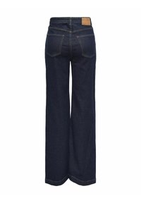 ONLY Wide leg - dark-blue denim