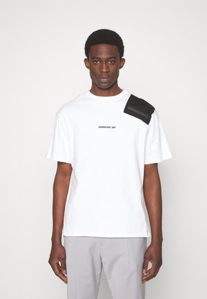 POCKET ZIP - T-shirt con stampa - white