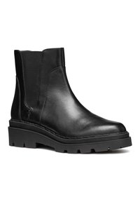Geox Kotníkové boty na platformě - black