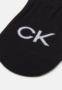 Calvin Klein Underwear FOOTIE HIGH CUT LOGO  - Enkelsokken - black