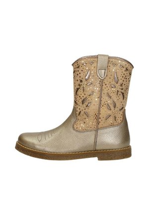 Cowboy-/Bikerlaarsjes - goudkleur