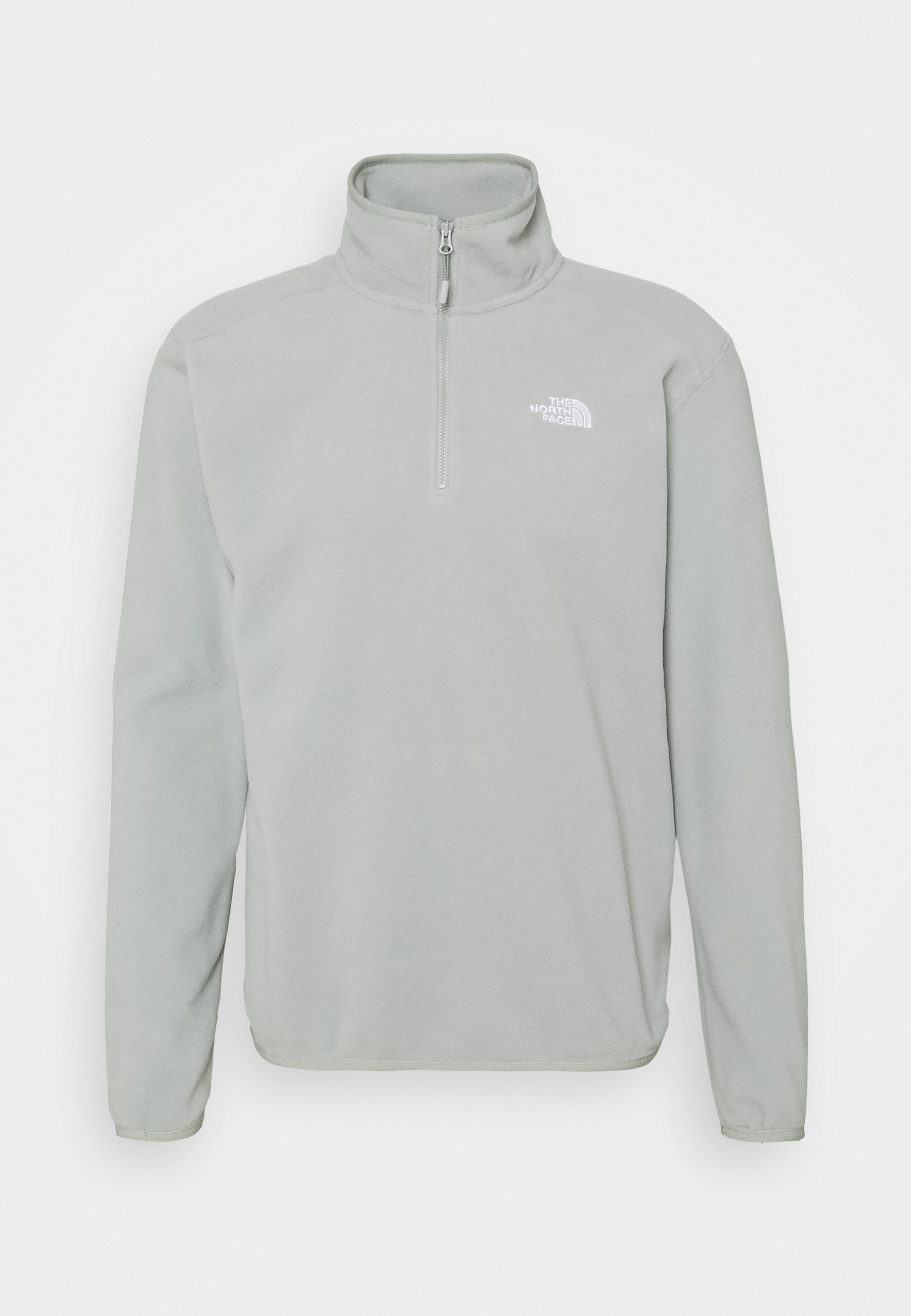 light grey north face fleece