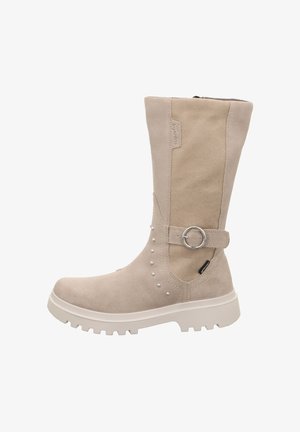 Superfit, Cowboy/biker ankle boot - beige