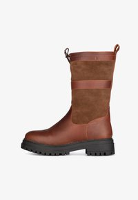 Geselecteerd, brown with combination