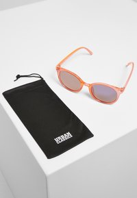 Sonnenbrille - neonorange/black