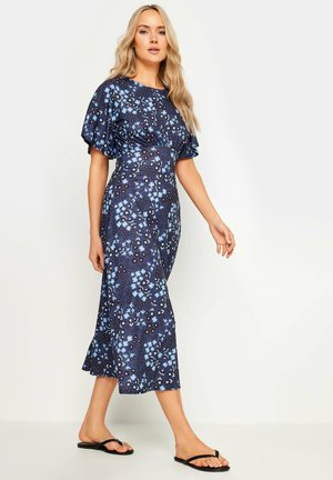 Long Tall Sally FLORAL - Robe en jersey - blue