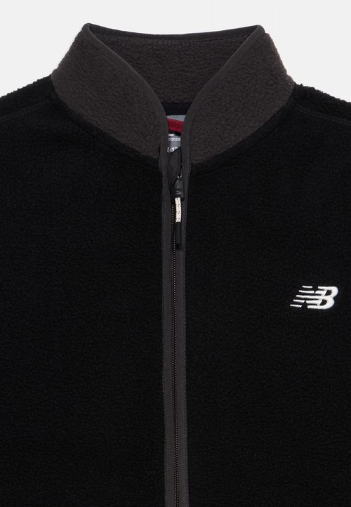 New Balance BORG FULL ZIP THROUGH - Fleece jacket - caviar — foto 4