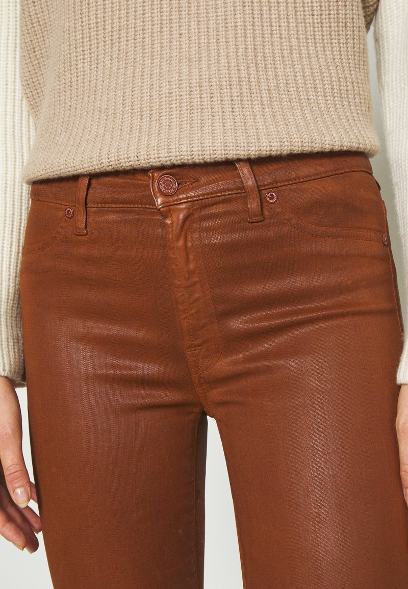 Damen Bekleidung | 7 for all mankind SKINNY ILLUSION Stoffhose brown/dunkelbraun - JH39687 Damen Bekleidung | 7 for all mankind SKINNY ILLUSION Stoffhose brown/dunkelbraun - JH39687