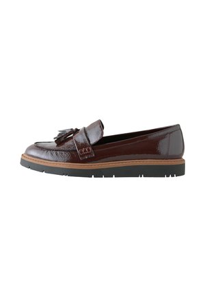 Next, FOREVER COMFORT® CHUNKY TASSLE LOAFERS FIT - Instappers - berry red