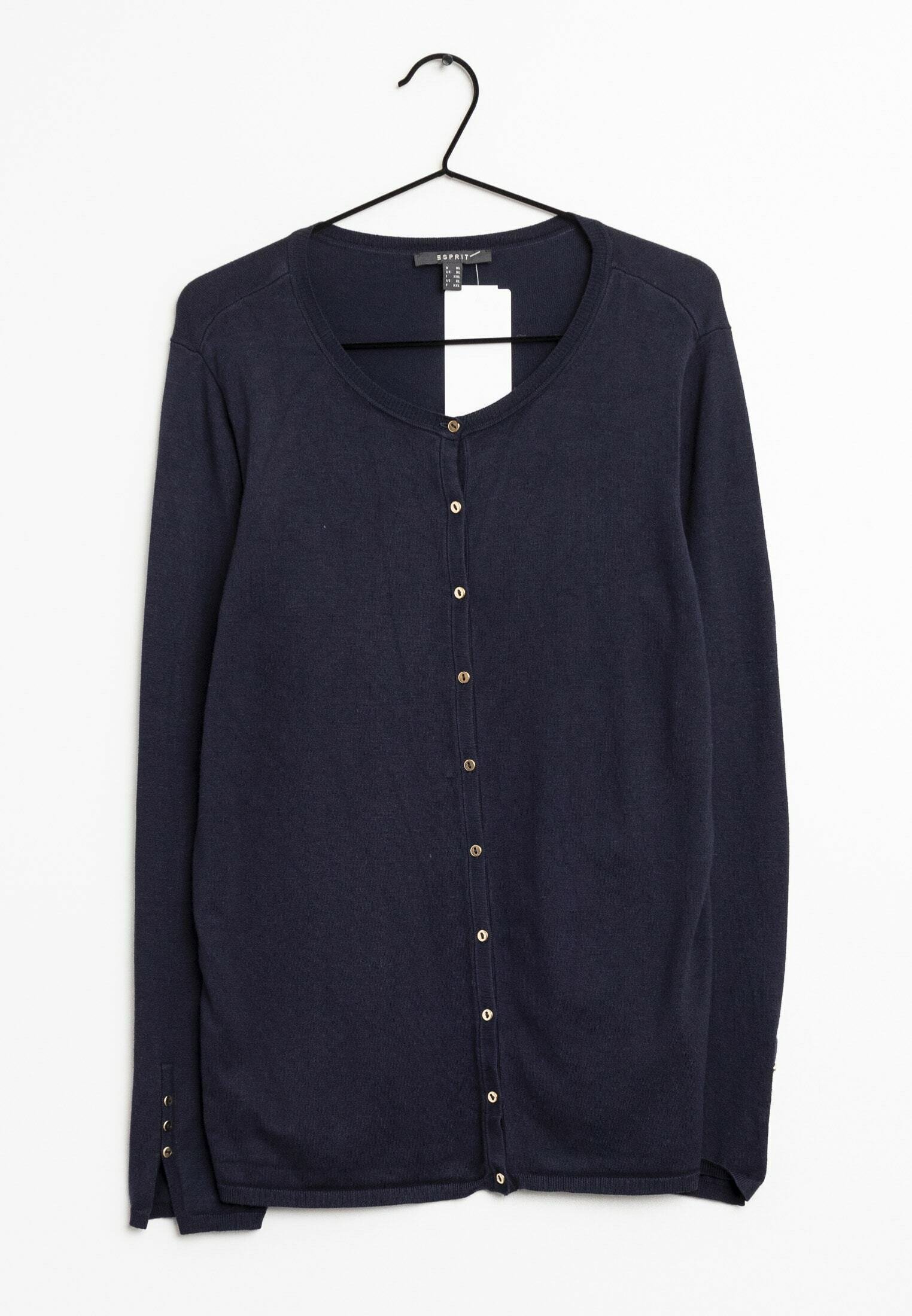Cardigan Navy Strickjacken Esprit Cardigan Esprit Strickjacke Blue