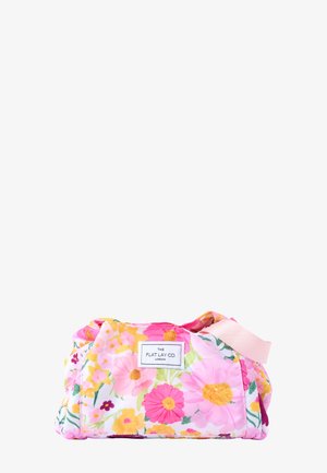 DRAWSTRING FLAT LAY MAKEUP BAG - Toilettas - flower bouquet