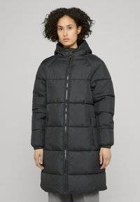Urban Classics LONG PUFFER - Žieminis paltas - black