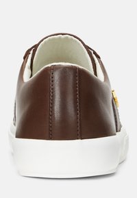 Lauren Ralph Lauren JANSON II BURNISHED LEATHER TRAINER - Tenisky - dark mahogany