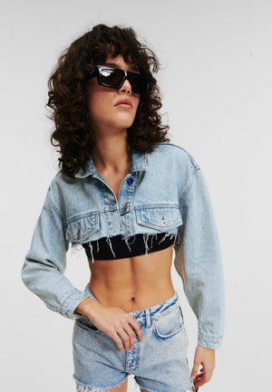 MICRO  - Jeansjacke - light blue