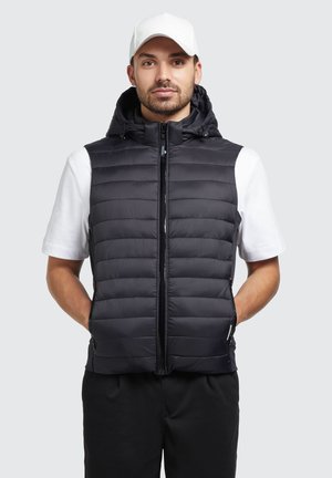 WEMO MATT - Waistcoat - schwarz