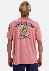Billabong - LUNCH BREAK  - Print T-shirt - pink Thumbnail Image 1
