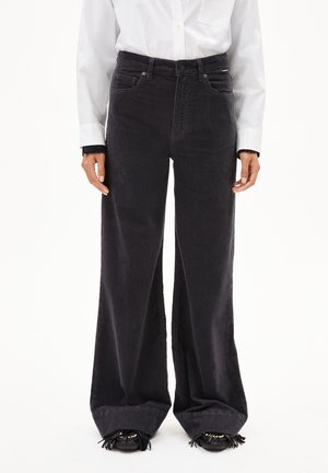 MURLIAA CORDUROY - Trousers - dark steel