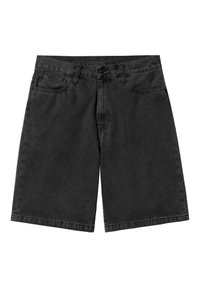 LANDON ROBERTSON - Short en jean - black stone washed