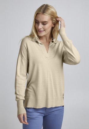 FREMALVA 1 PULLOVER - Jersey de punto - birch