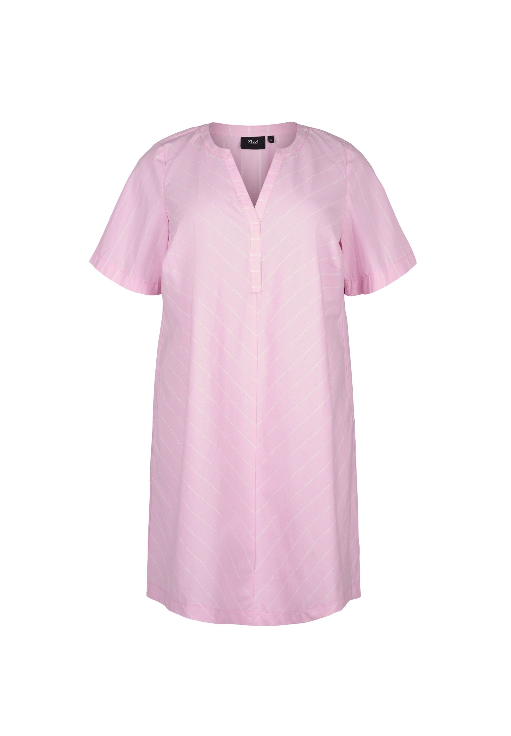 Zizzi Robe de jour lilac sachet/rouge clair