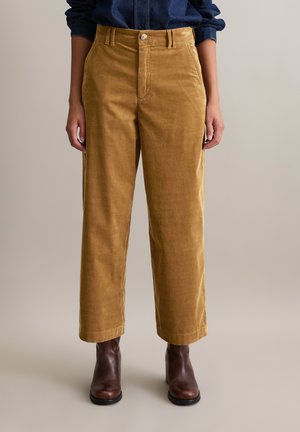 LOOSE - Stoffhose - wood grain