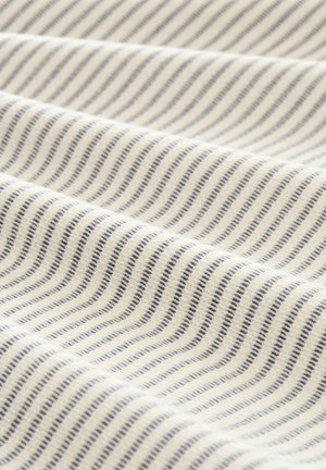 TOM TAILOR, LANGARMSHIRT MIT STREIFENMUSTER - Long sleeved top - offwhite structured stripe