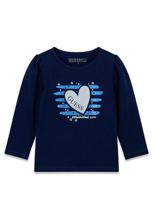 GLITZER - Longsleeve - blau