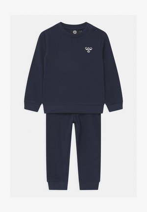 SANTO CREW SET UNISEX - Träningsset - black iris