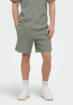 ONSTOBIE HOHE TAILLE LOCKER GESCHNITTEN  - Træningsbukser - castor gray