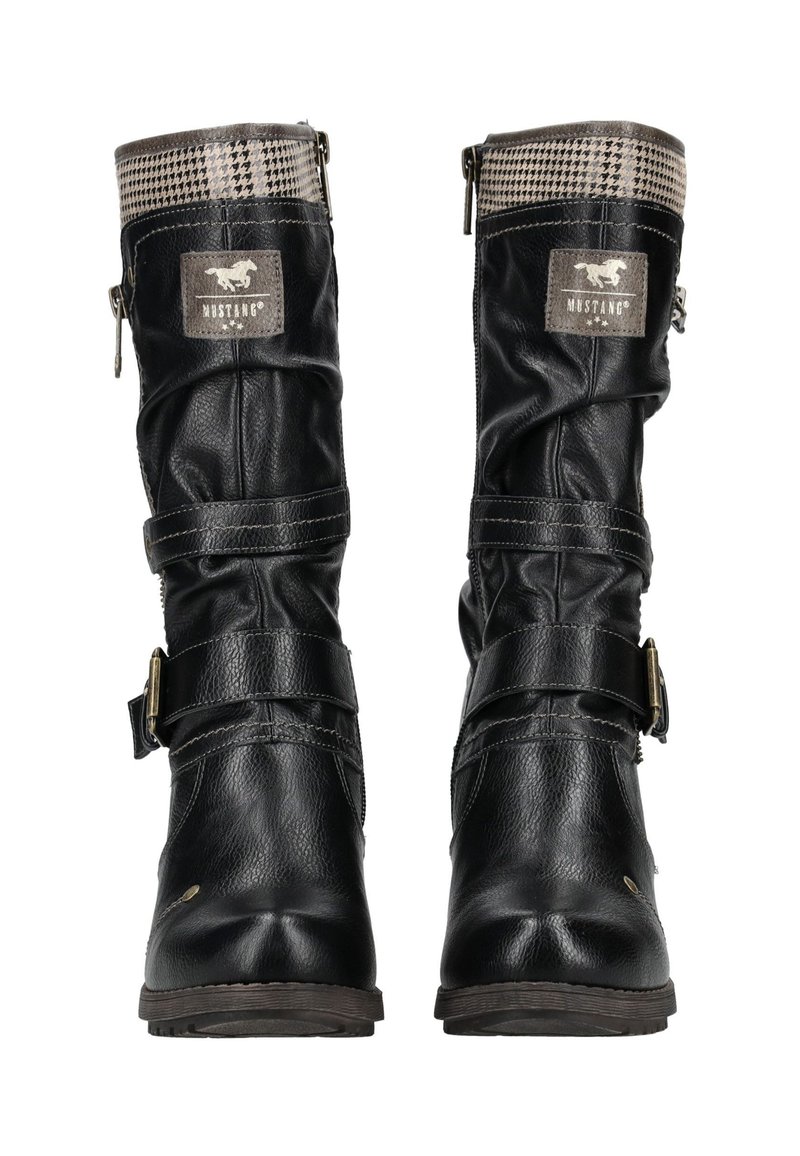 Mustang 1409-513, Stivali ad Altezza Ginocchio Donna, Nero, 36 EU