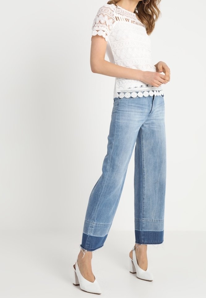 Haut Femme Dorothy Perkins Imprimé Cygne - Taille 12, Très Bon état D'occasion