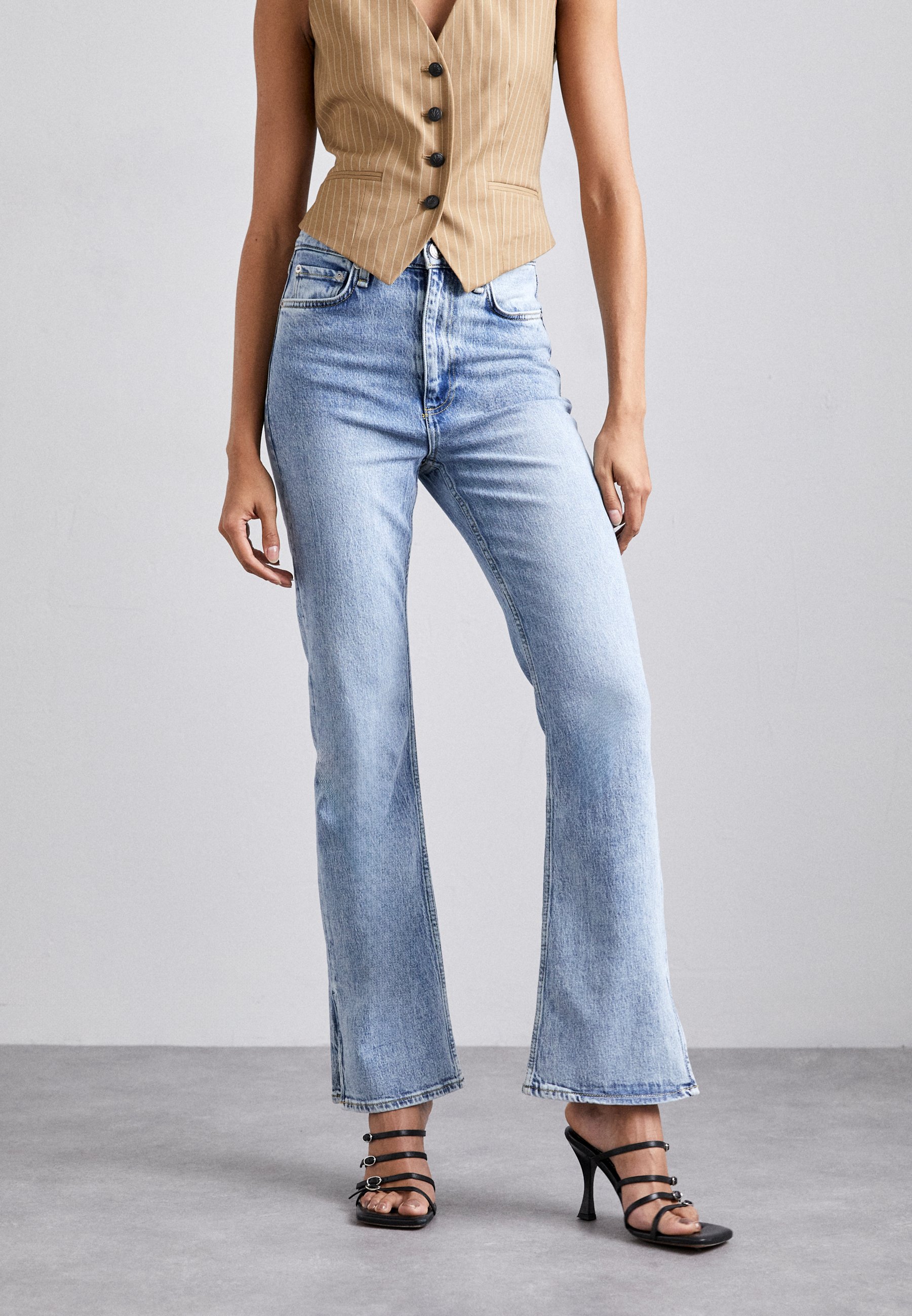 rag & bone PEYTON HIGH RISE - Jeans Bootcut - summers/blau  