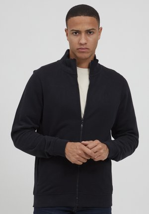 BHBHAVEBURY ZIPTHROUGH SWEATSHIRT - Cardigan - black