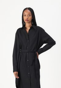 BOSS DELEGANT - Skjortekjole - black