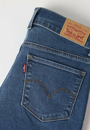 Levi's®, 314 TAILORED WATERWORKS REFINED - Jeans a sigaretta - waterworks refined  med indigo  worn in