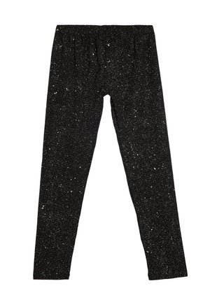 GLITTERY - Legging (type pantalon) - black