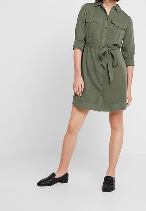 Abito a camicia - dark green