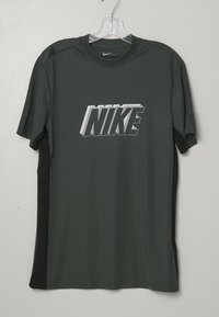 Nike Performance ACADEMY 23 TOP GX H - Camiseta deportiva - vintage green/black/white