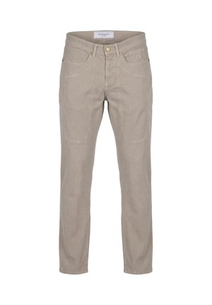 Jeckerson, JOHN 5 TASCHE TOPPA JUPPA077JOHN001 CTCPTPIQU001 U036 - Pantaloni - beige