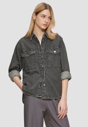 Jeansjacke - schwarz