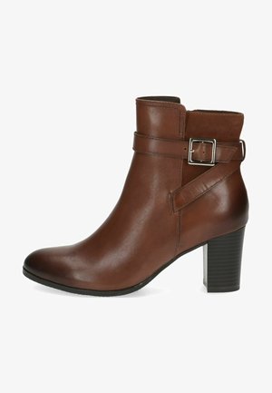 Bottines - cognac comb