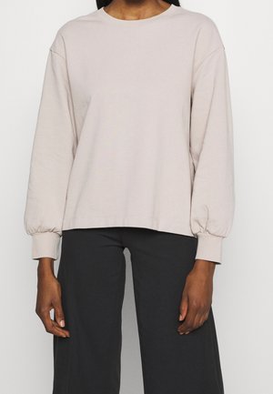 Sweatshirt - beige