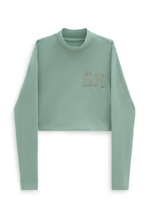 MINI MOCK NECK - Långärmad tröja - iceberg green