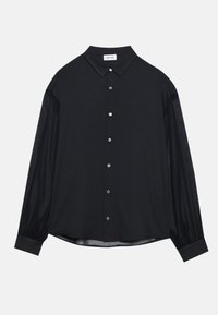 UNISEX - Button-down blouse - black