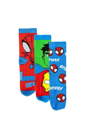 PACK 3 PIECES SPIDEY - Socks - multi coloured