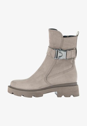 Platform ankle boots - fango flausch